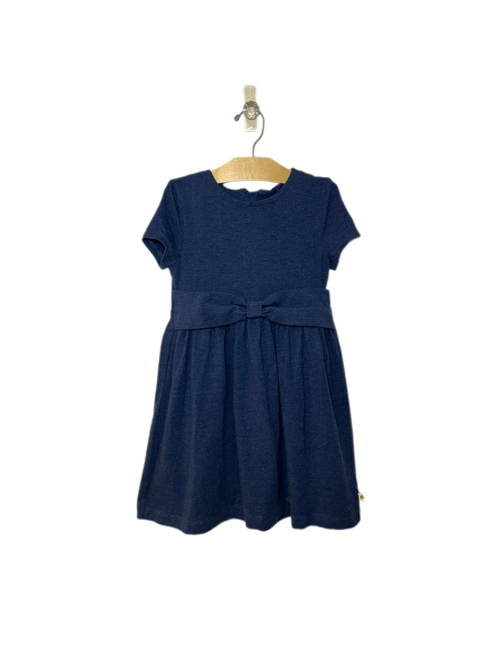 Kate Spade New York 6 Girls Blue Bow Short Sleeve Dress